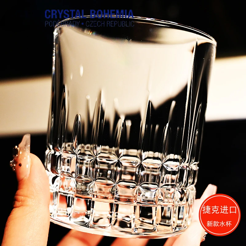 Wine Beer Glass Set - High End Bohemia Crystal Whiskey Glass