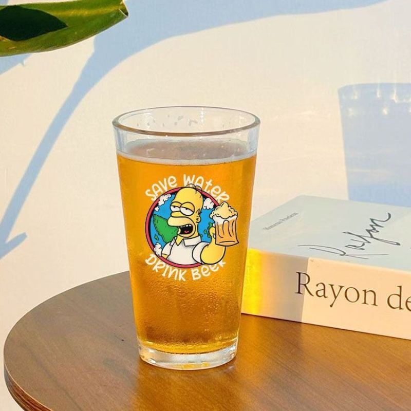 New The Simpsons Creative Pers - Wine Beer Glass Set review and price
