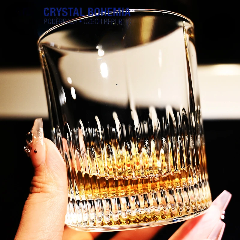 High End Bohemia Crystal Whisk - Wine Beer Glass Set review and price