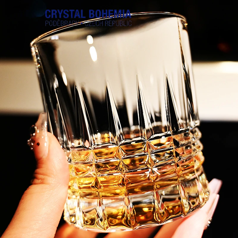 High End Bohemia Crystal Whisk - Wine Beer Glass Set review and price