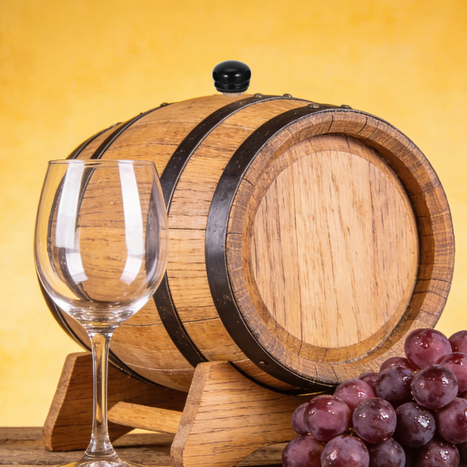 4Pcs Oak Barrel Cork Bung Set  - Wine Beer Glass Set review and price