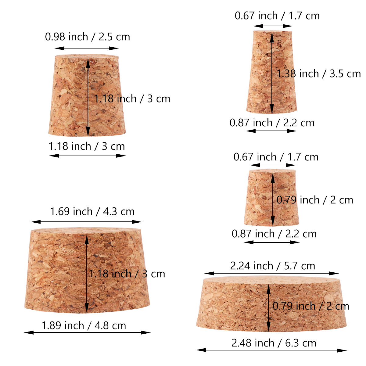 25Pcs Cork Wine Stoppers Set F - Wine Beer Glass Set review and price