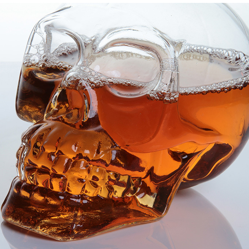 Creative Skull Head Decanter C - Wine Beer Glass Set review and price