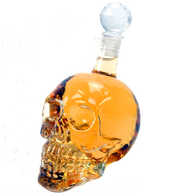 Creative Skull Head Decanter C - Wine Beer Glass Set review and price