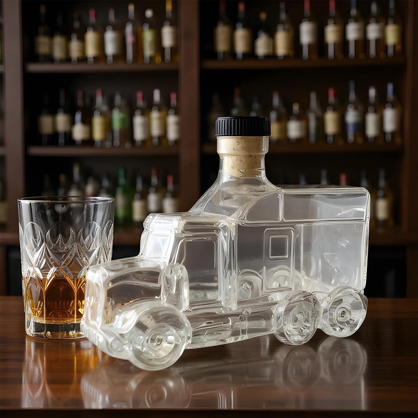 Half Truck Whiskey Decanter 37 - Wine Beer Truck review and price