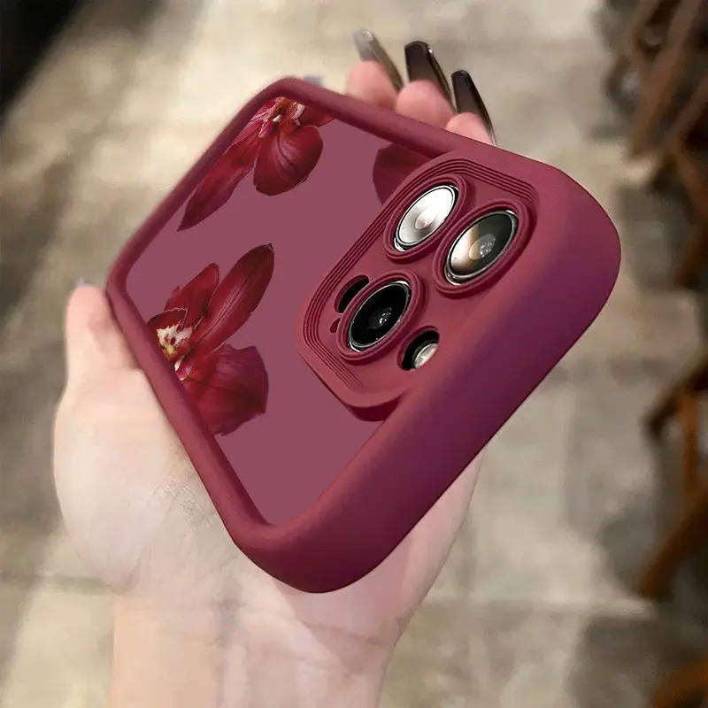 Wine Red Orchid Flower Pattern - Wine & Beer Guayaquil review and price